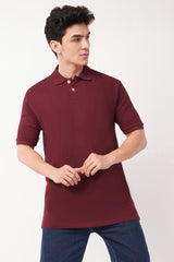 Marron polo tshirt