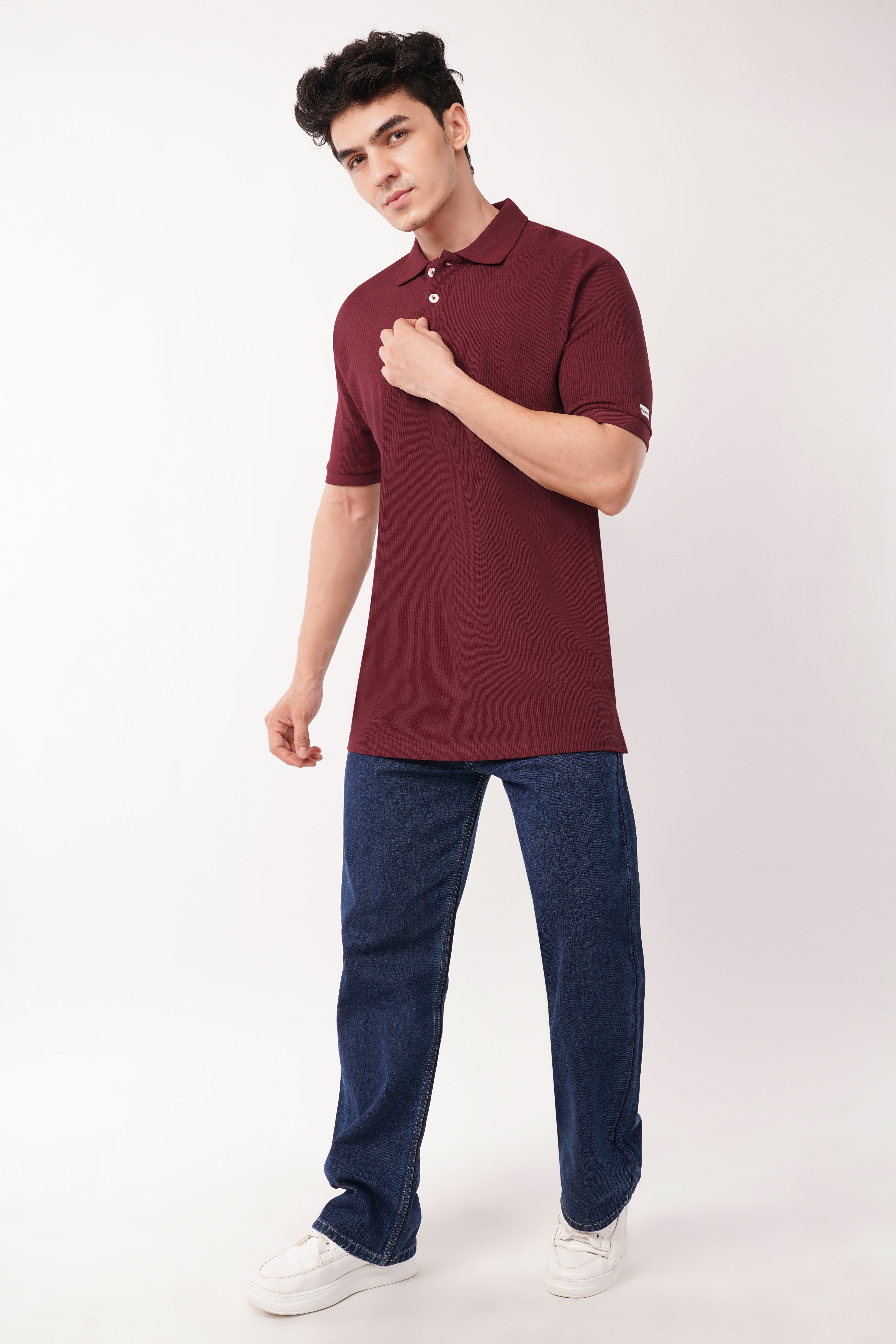 Marron polo tshirt
