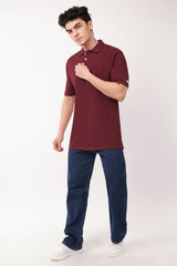 Marron polo tshirt