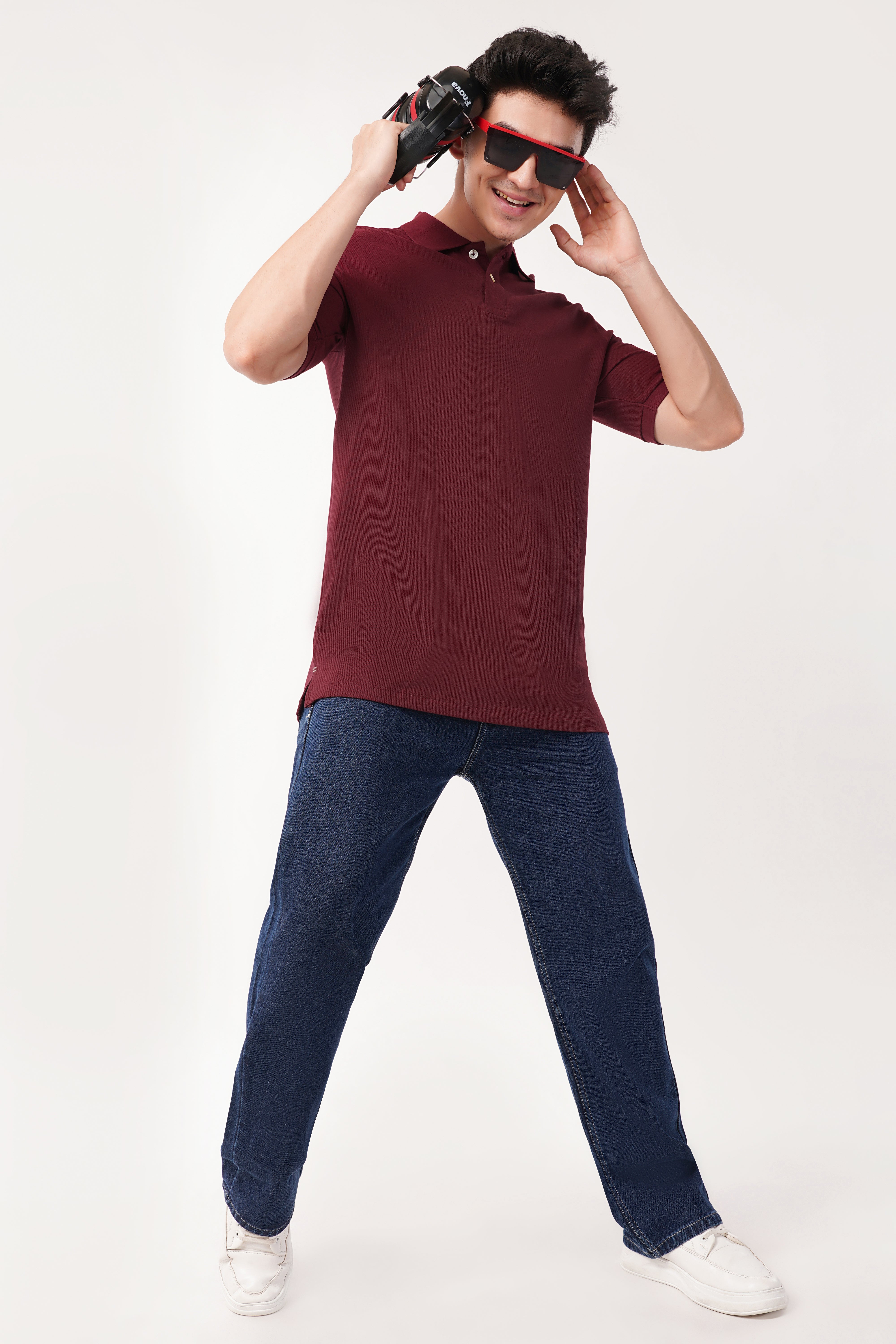 Marron polo tshirt