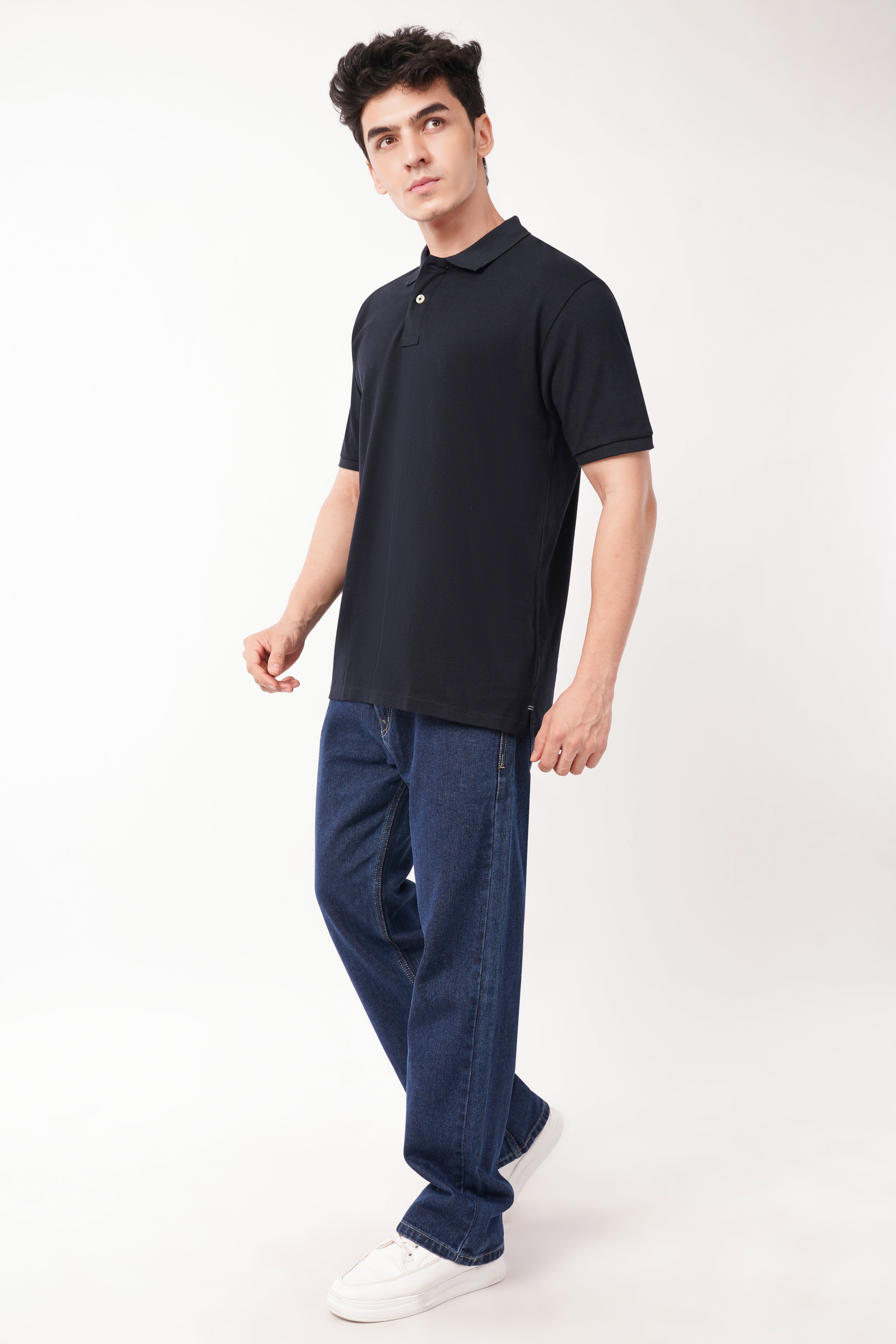 Dark navy polo tshirt