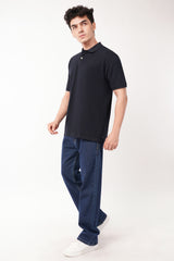 Dark navy polo tshirt