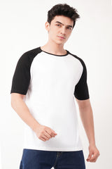 Essential white raglan tshirts