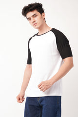 Essential white raglan tshirts