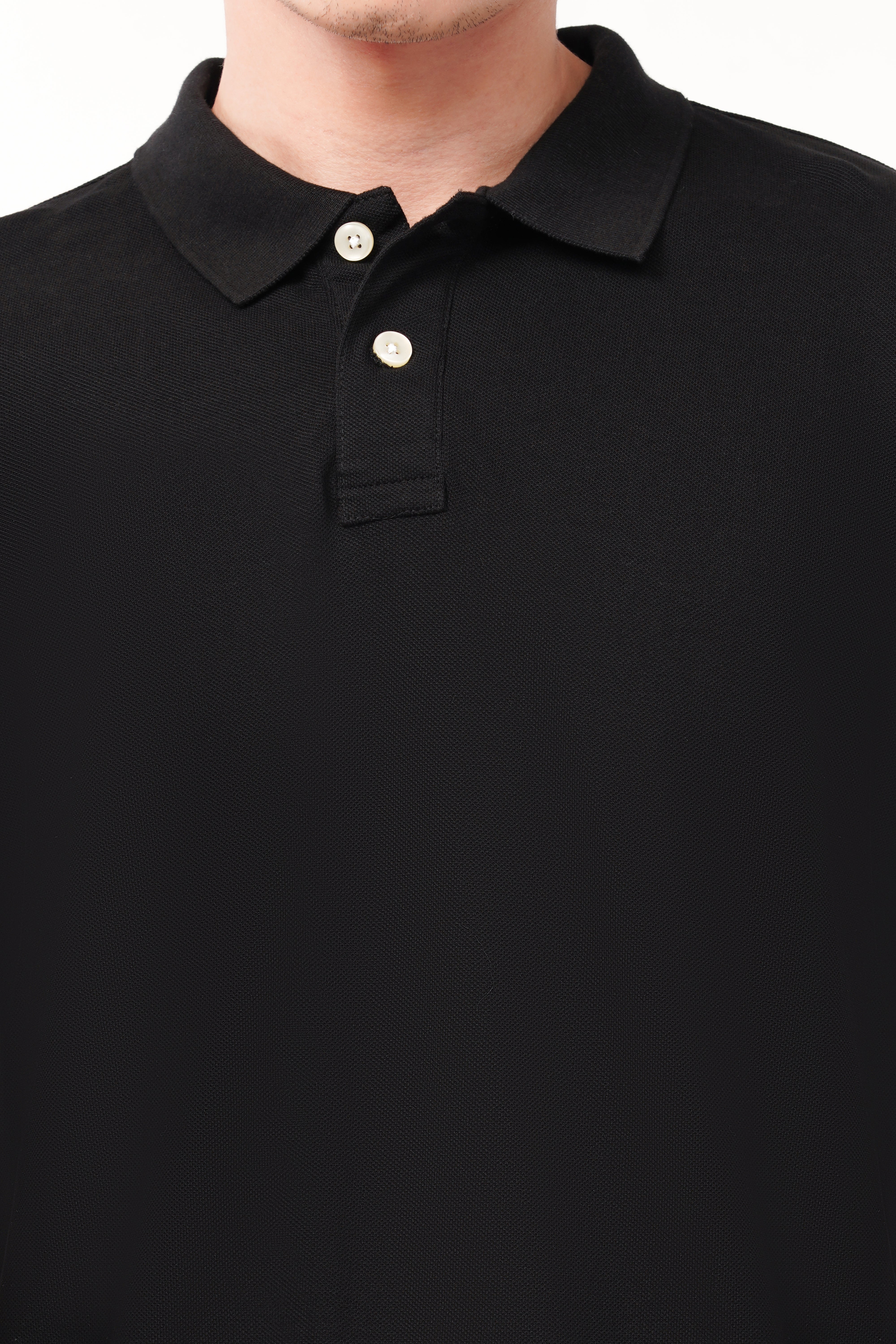 Black polo tshirt