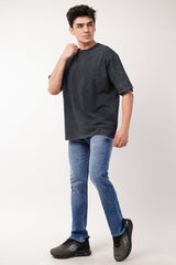 Carbon acid wash oversized tshirt