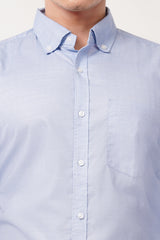 Classic Sky Blue Oxford Shirt