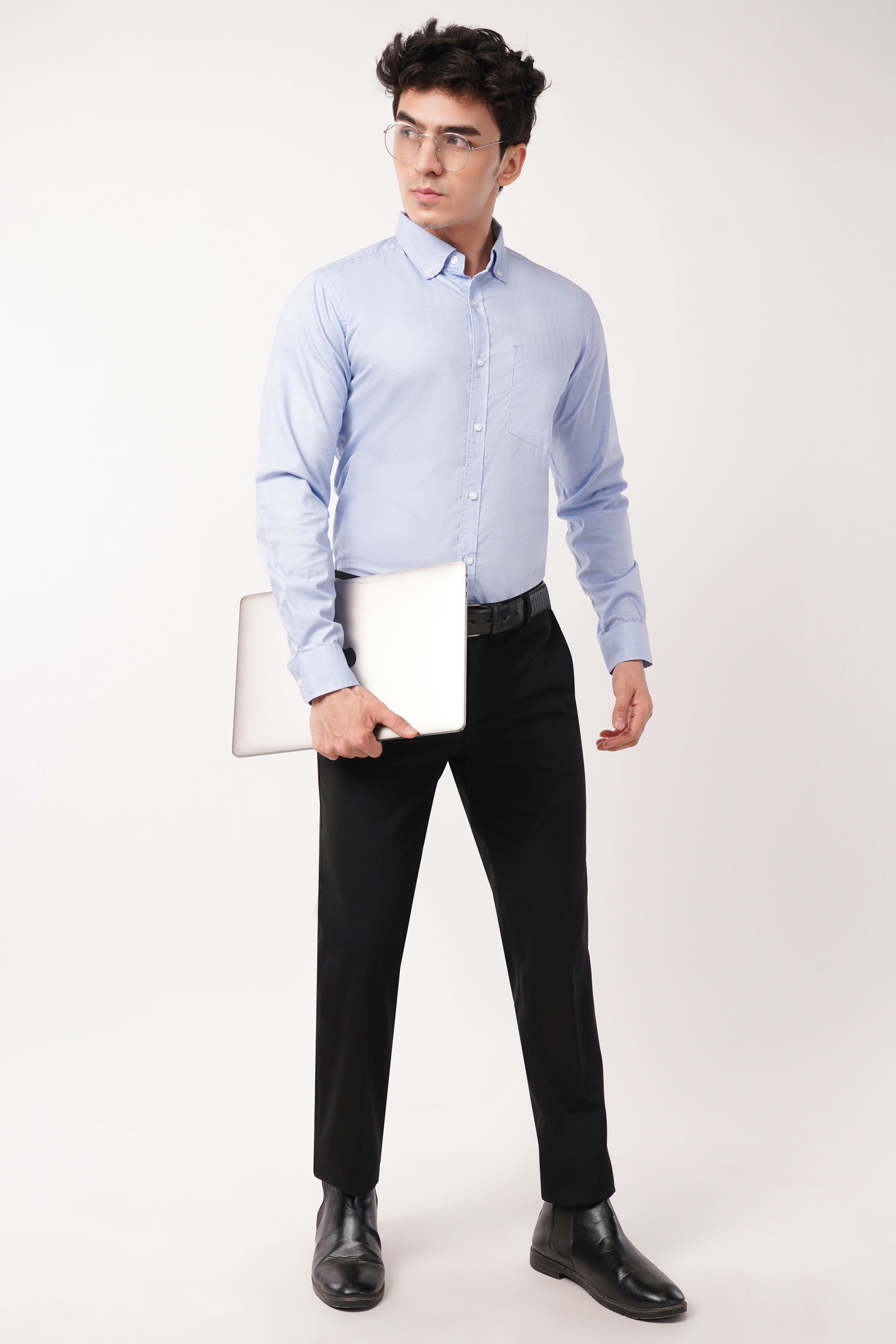 Classic Sky Blue Oxford Shirt