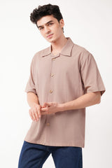 Elite Taupe Luxe Soft Cotton Shirt