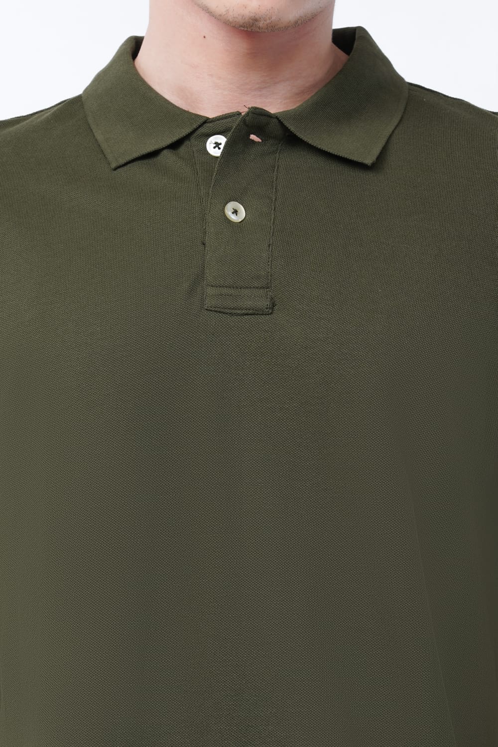 Olive polo tshirt